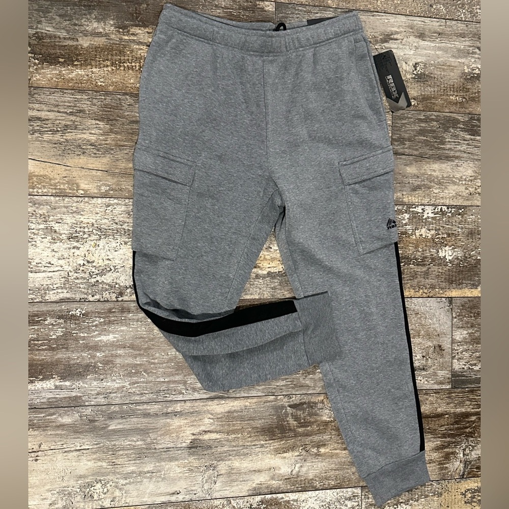 MENS RBX ACTIVE COMFORT FIT FLEECE PANTS L